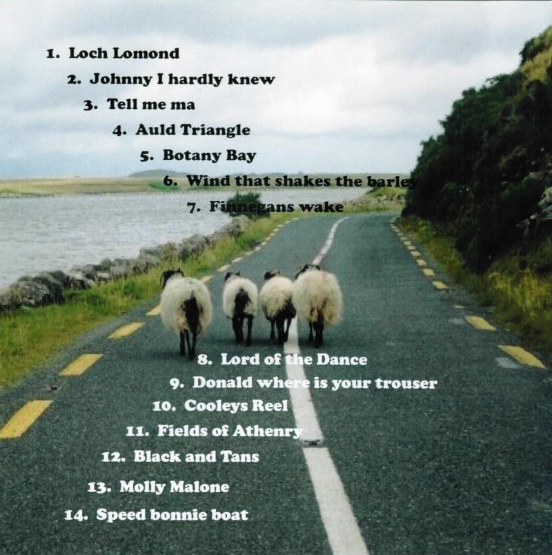 CD-Titel der THE FOUR LEAVES CD-Titel der THE FOUR LEAVES